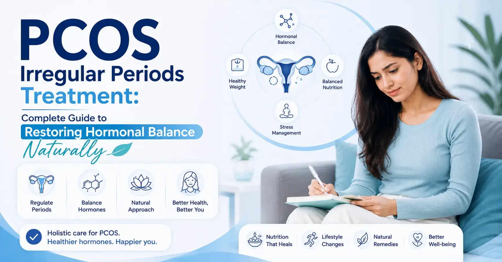 PCOS irregular periods treatment